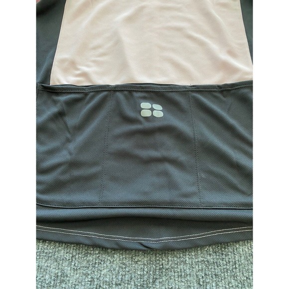 Nike Team Jersey Womens Large Pink Gray NWT Cycling Bike JERSEY Zip Short Sleeve - Picture 11 of 12